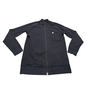 Apple Employee Jacket Adult Medium Casual Full Zip Knit Long Sleeve Pockets Mens